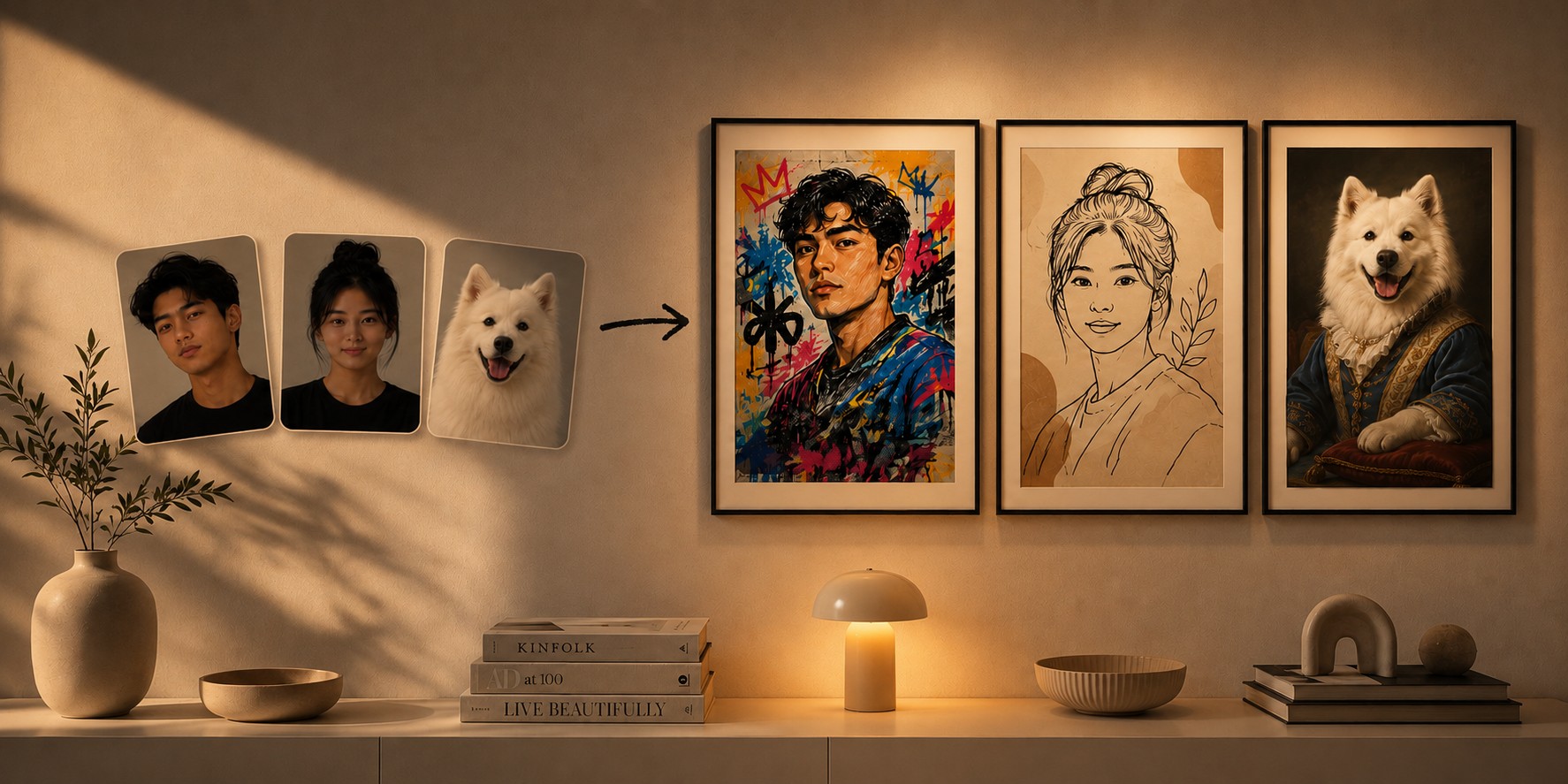 Mukha PH hero preview in dark mode